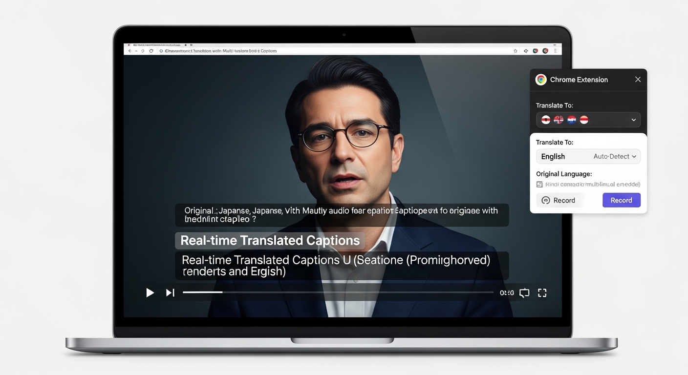 Zdobądź Globalną Publiczność: Rozszerzenie Chrome Scopio do Dubbingu Wideo AI